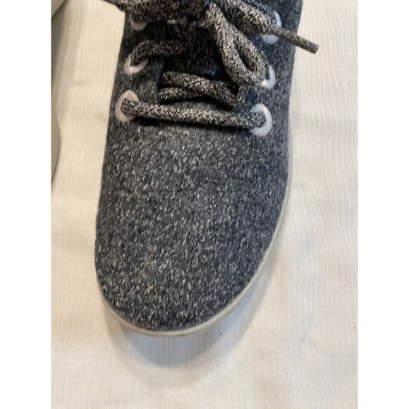 Allbirds Wool Runners Womens 6 Gray White Merino Wool Cushioned Midsole - Picture 4 of 15